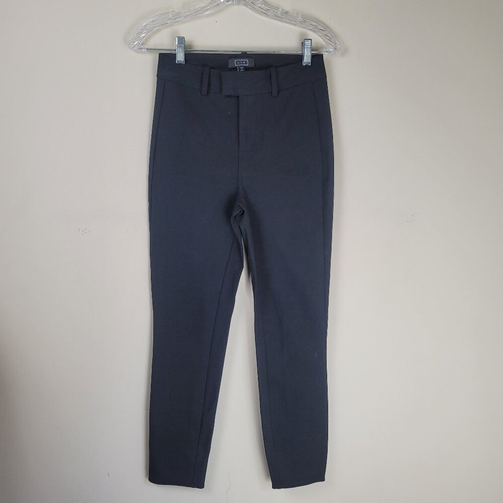 AYR The Arrow Pants Women's Black Skinny Ankle Stretch - Picture 2 of 12